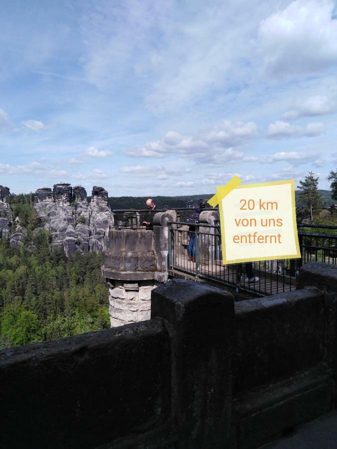 Landpension Haupt Sebnitz Zewnętrze zdjęcie
